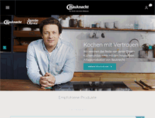 Tablet Screenshot of bauknecht.de