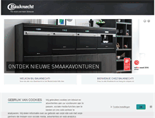 Tablet Screenshot of bauknecht.be